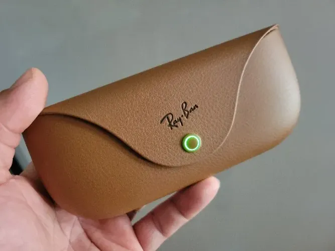 Óculos Wayfarer Meta Rayban Gen1 sem uso