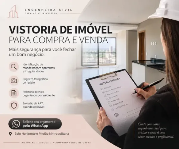 Vistoria para compra e venda de imóvel