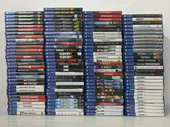Jogos originais de Playstation 4!! (Aceito Cartão)