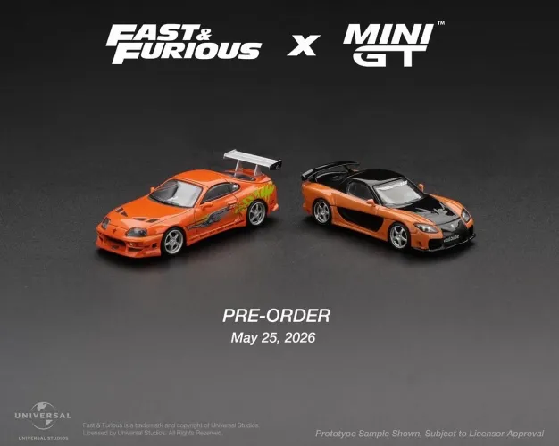 Miniatura Mini GT Velozes e Furiosos