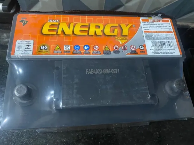 Bateria Energy 60amperes NOVA!