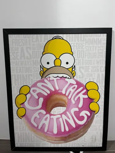 Quadro de O Simpsons