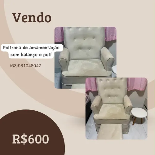 poltrona de amamentação