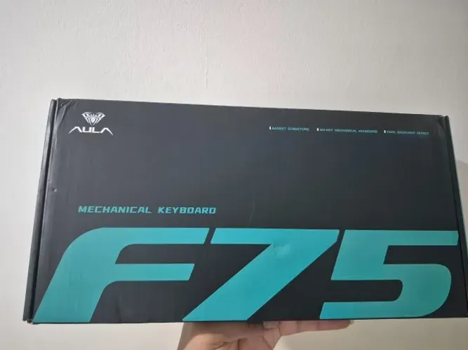 Teclado Mecanico - Aula F75 - Novo Sem Uso