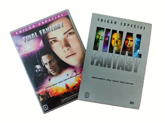 Final Fantasy Filme DVD Duplo Original Edição Especial Columbia Pictures