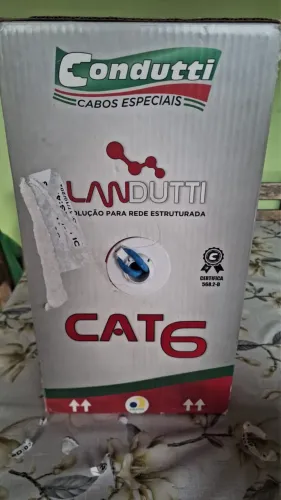 Vendo caixa de cabo lógico SATe6