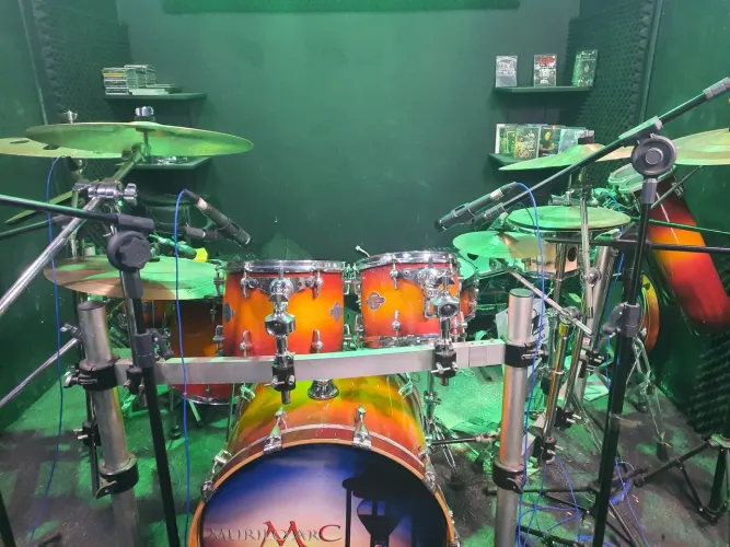 Bateria Sonor Maple Canadense Top de Linha 