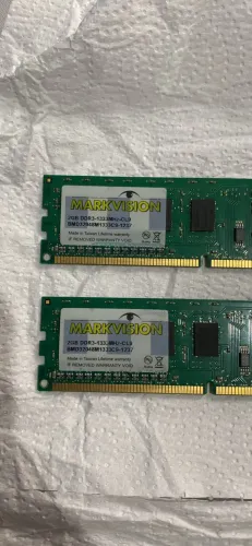 2 Memória Ram 2gb 1333MHz
