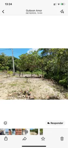 Vende - terreno na ilha de Itamaracá no Pilar .Valor 37 mil 53