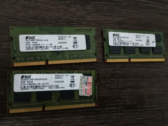 Memórias RAM DDR3 para Notebook
