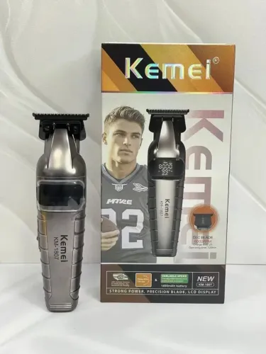 Maquina de cortar cabelo acabamento kemei