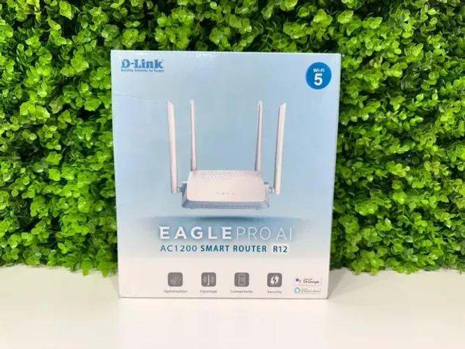 Roteador D-Link R12 AC1200 Dual Band, 2.4GHz / 5GHz - Wi-Fi 5