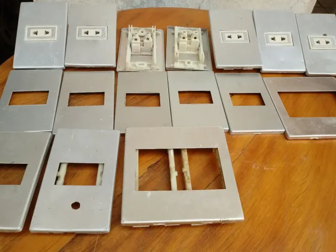 Placa de aluminio.Todas juntas .49,00
