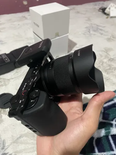 Sony Zv-E10 + Viltrox 25mm/56mm + acessórios