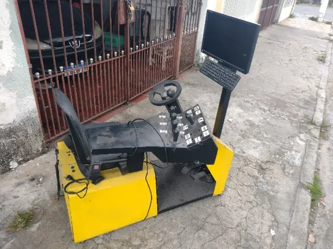 simulador de empilhadeira Z-Forklift Station
