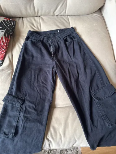 calça cargo preta