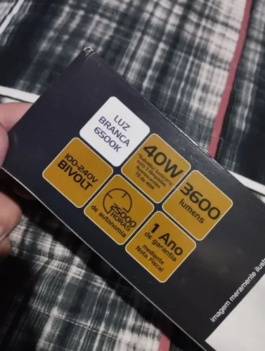 Lâmpada Led Linear 40w Bivolt