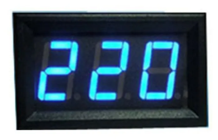 Voltímetro Digital Ac70-500v Azul Arduino Automação Robotica COD-CP114 