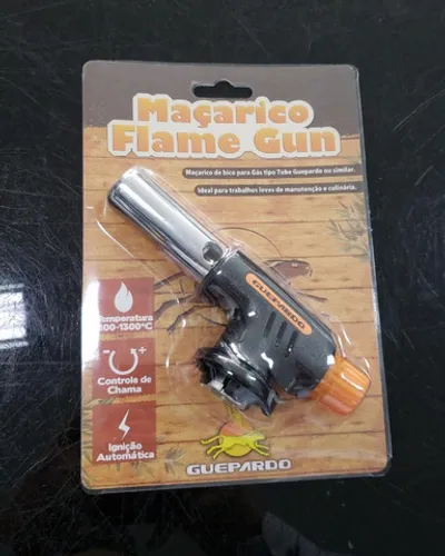 Maçarico culinario Flame Gun Guepardo (novo) Alecs