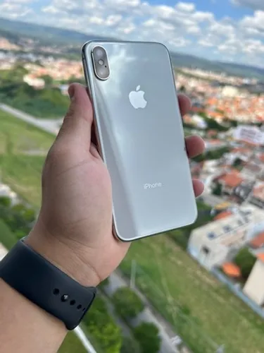 iPhone X Silver 256gb com garantia // venha nessa quarta