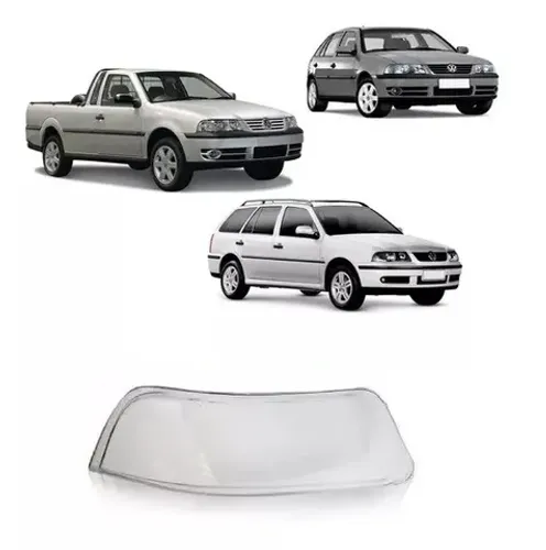 Lente Farol Vw Gol Parati Saveiro G3 1999 2000 A 2004 2005