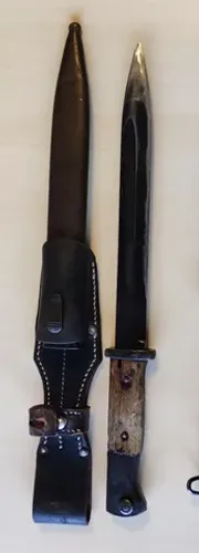 Baioneta Alemã K98 Da Segunda Guerra Para Fuzil Mauser