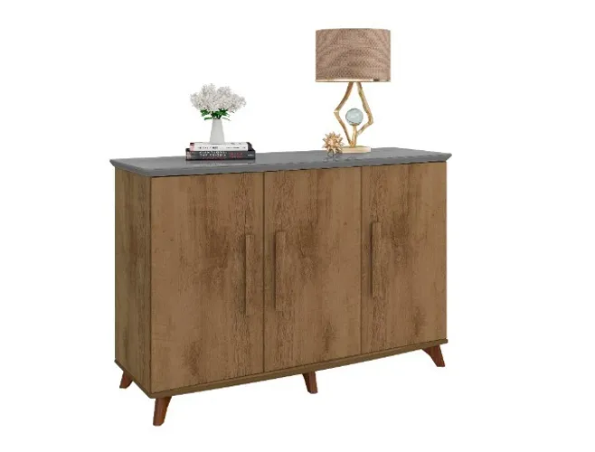 Balcão / Buffet  / Aparador / Bancada Estilo Retrô 3 portas! Frete e Montagem Grátis