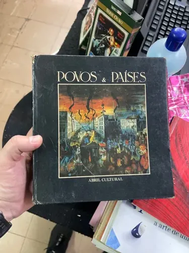 Compacto coleção povos & países 16 discos abril cultural vinil pequeno