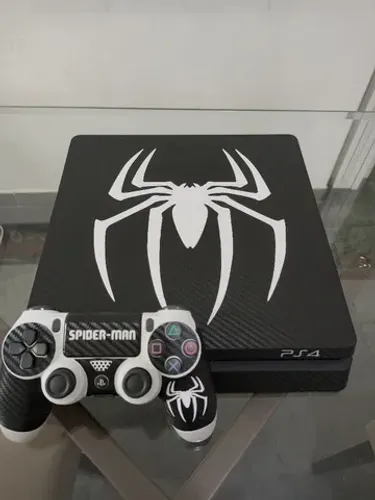 PS4 Slim 1 TB Personalizado Spider Man