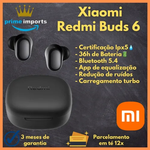Airdots Redmi Buds 6 Play *LACRADO*GARANTIA*