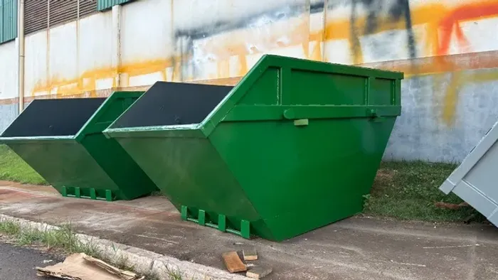 Caçambas para entulho, Caçamba poli, Container Almoxarifado, container galpao estoque