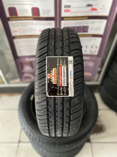 PNEU 195/55/R15 REMOLD CRYSTONE VIPAL (instalação gratuita)