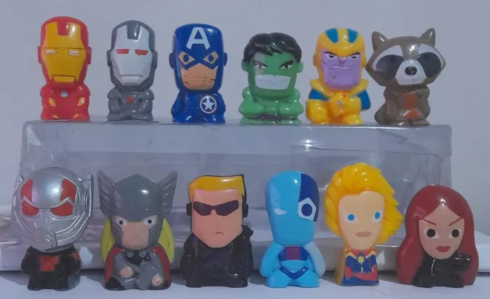 Gogos Posto Ipiranga Avengers - 22 Peças. LEIA A DESCRIÇÃO COM ATENÇÃO!