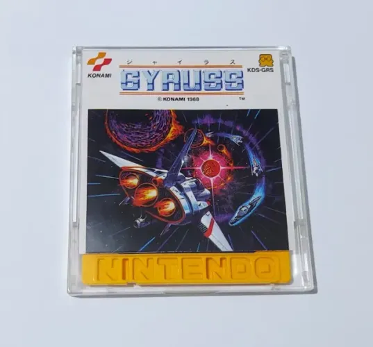 Gyruss (Navinha da Konami)  Para Nintendo Disk System /Twin Famicom