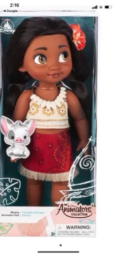 Boneca Moana animators 