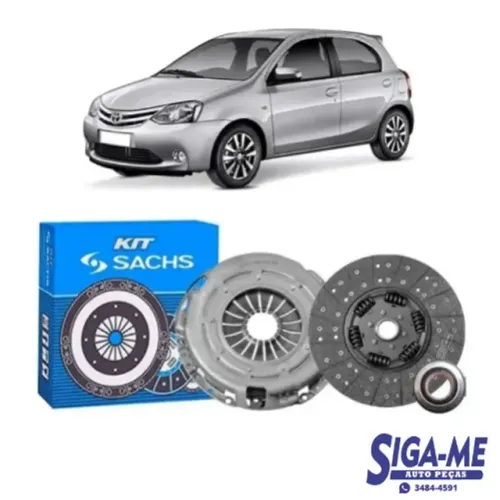 Kit Embreagem Etios 1.3 1.5 12/ C/ Colar Cod: 039550