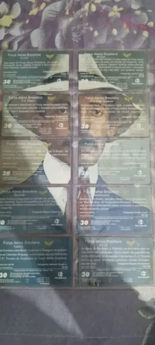 Coleção completa de cartões do Santos Dumont 