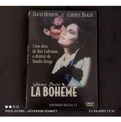 Dvd La Boheme - Giacomo Puccini