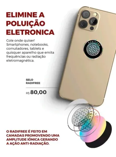 Adesivo anti radiação Radifree