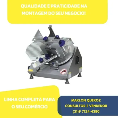 Cortador de Frios Gural Automático Novo