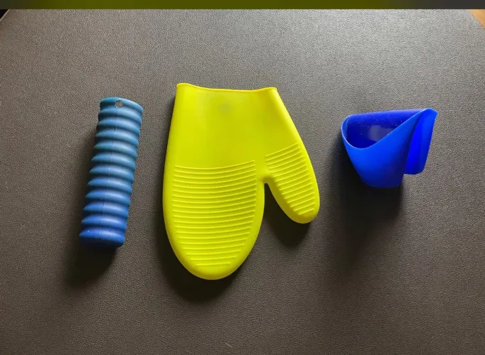 Kit silicone pega panela luva