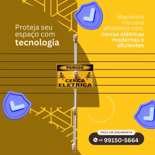Cercas Elétricas Modernas e Eficientes - Segurança para seu Espaço