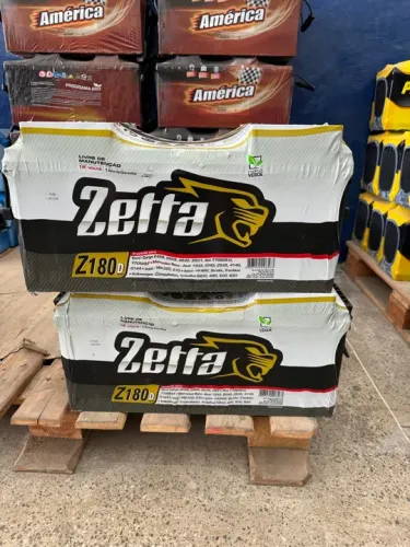 Bateria zetta 180 amperes 1 ano de garantia 
