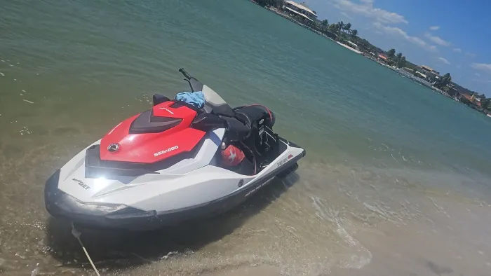 Jet seaado com carosinha de aluminio