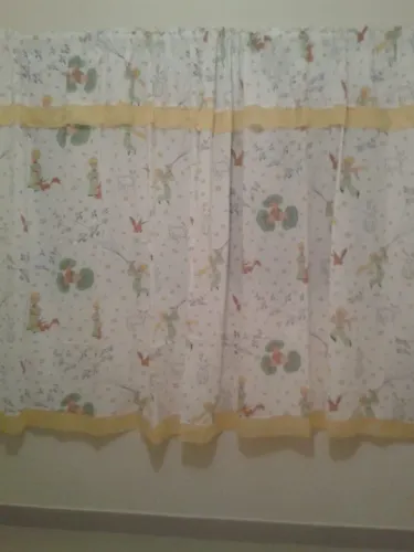 Cortina para quarto Pequeno Principe 