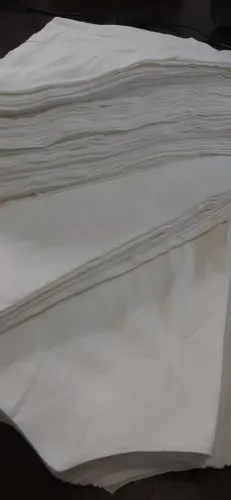 Panos limpeza Branco/Alvejado 100% algodão enfestado