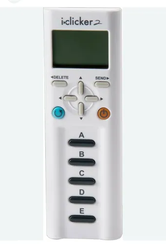 I-cliker 2- controle de resposta do estudante