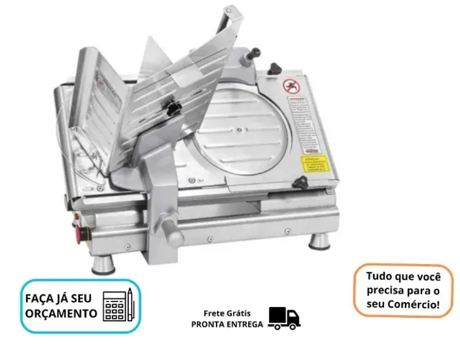 Fatiador de Frios Inox Bermar Lamina 22CM