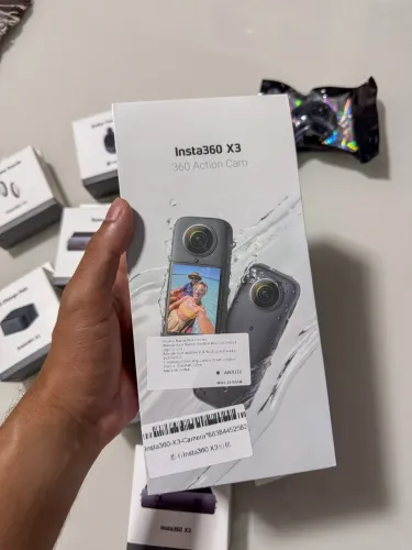 Insta 360 X3 (Combo 3x Baterias) + Acessórios