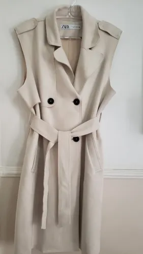 Colete  trench coat Zara